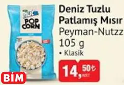 PEYMAN-NUTZZ  DENİZ TUZLU PATLAMIŞ MISIR